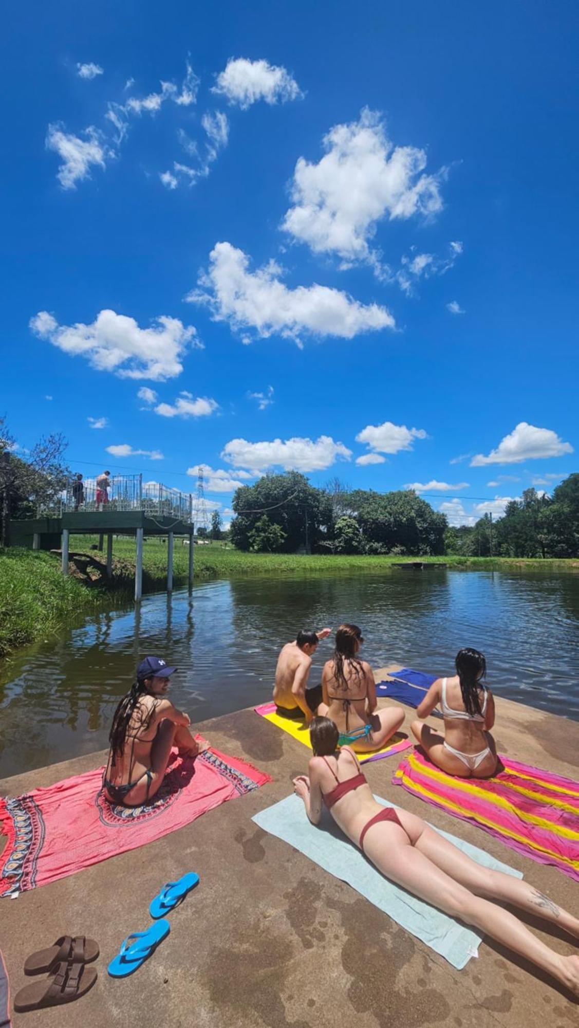 Brotas Eco Hotel Fazenda Экстерьер фото