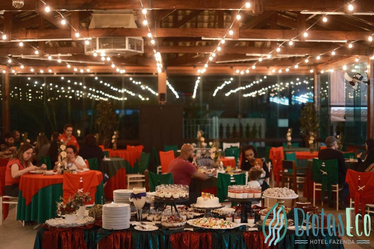 Brotas Eco Hotel Fazenda Экстерьер фото