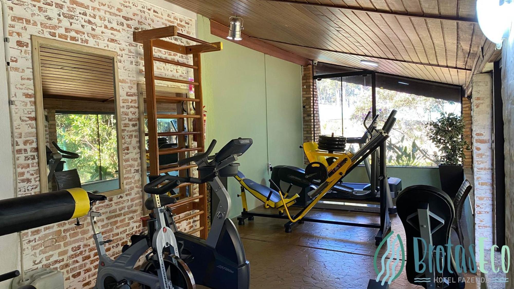 Brotas Eco Hotel Fazenda Экстерьер фото