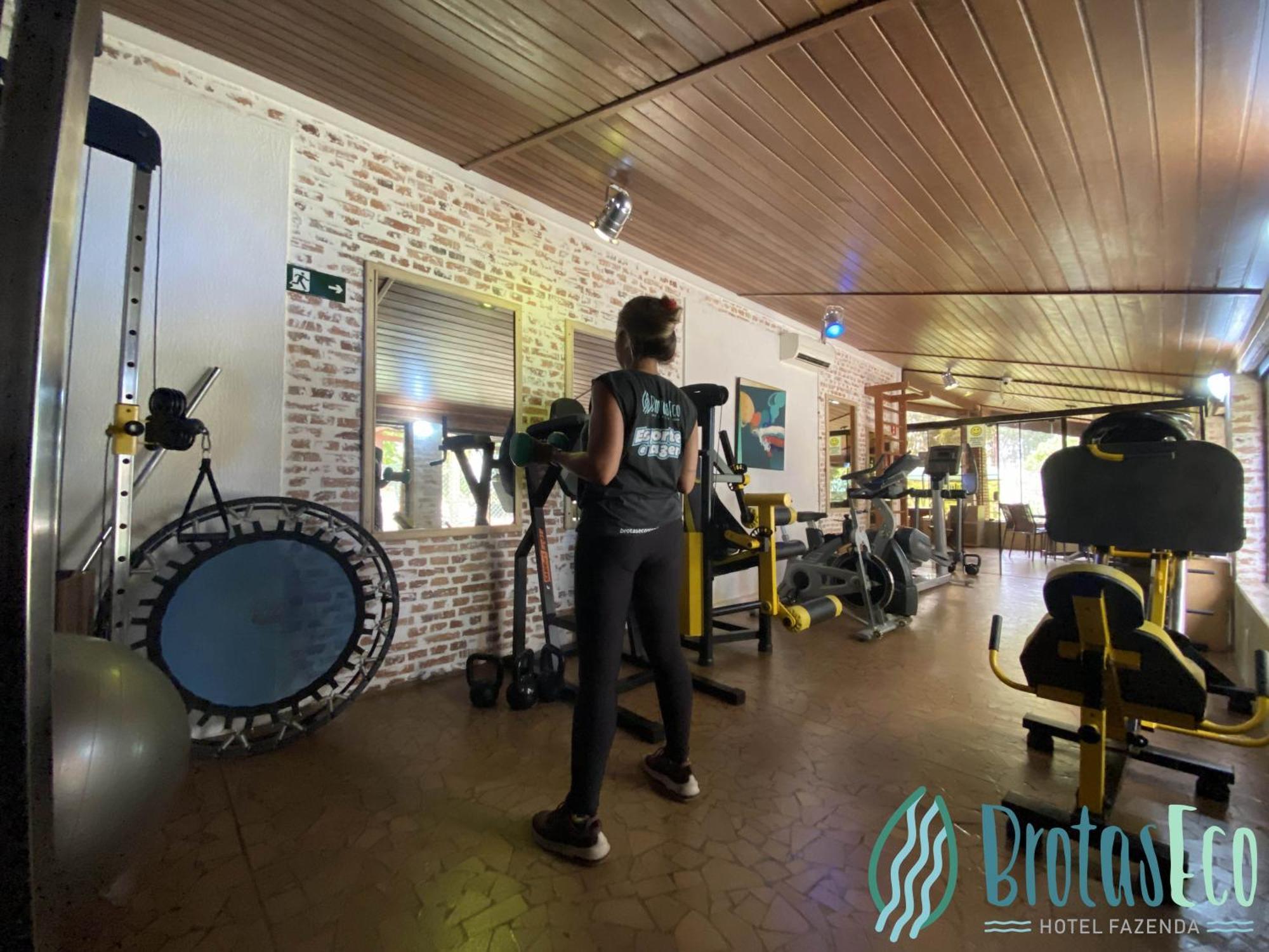 Brotas Eco Hotel Fazenda Экстерьер фото