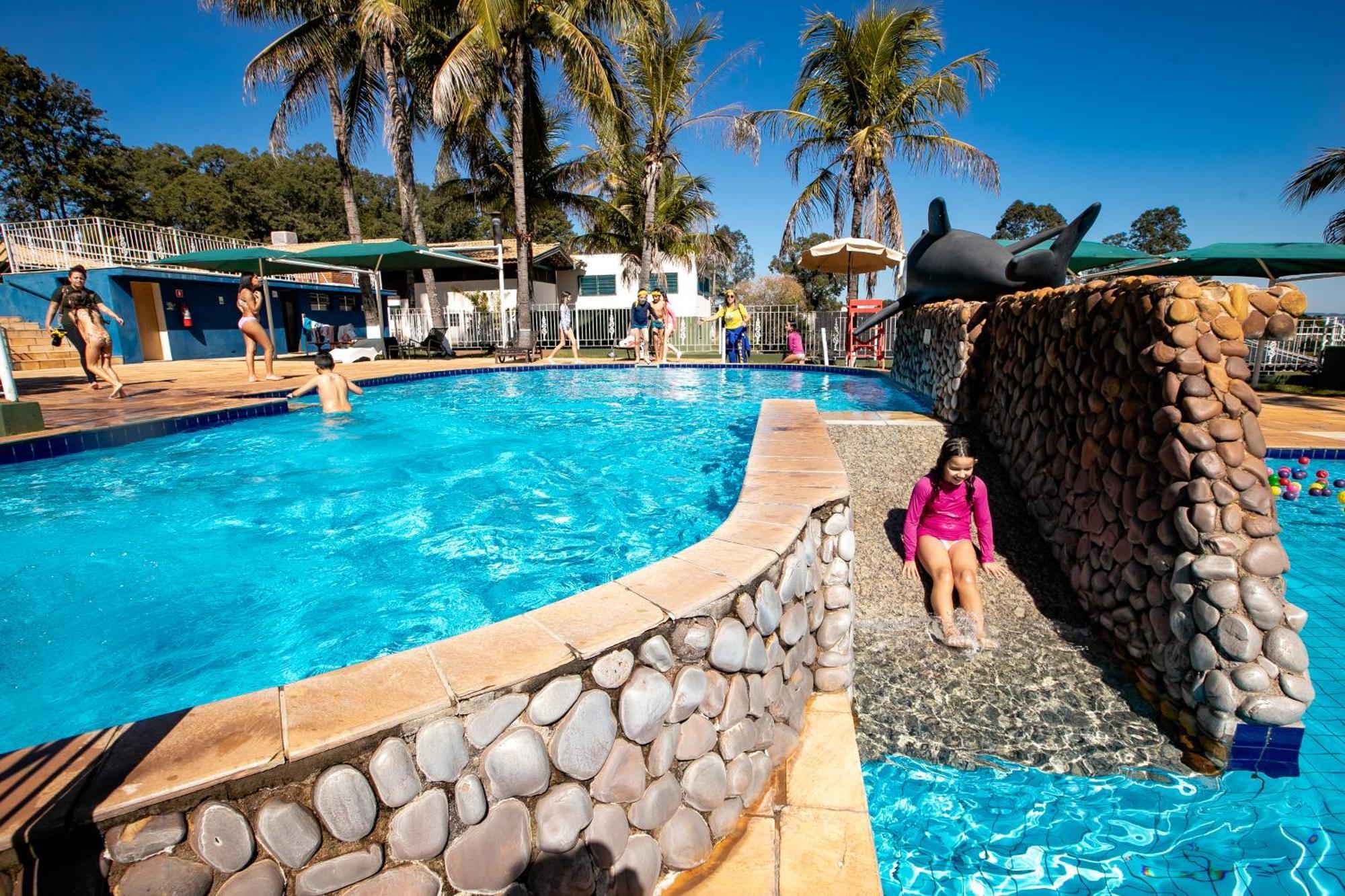Brotas Eco Hotel Fazenda Экстерьер фото